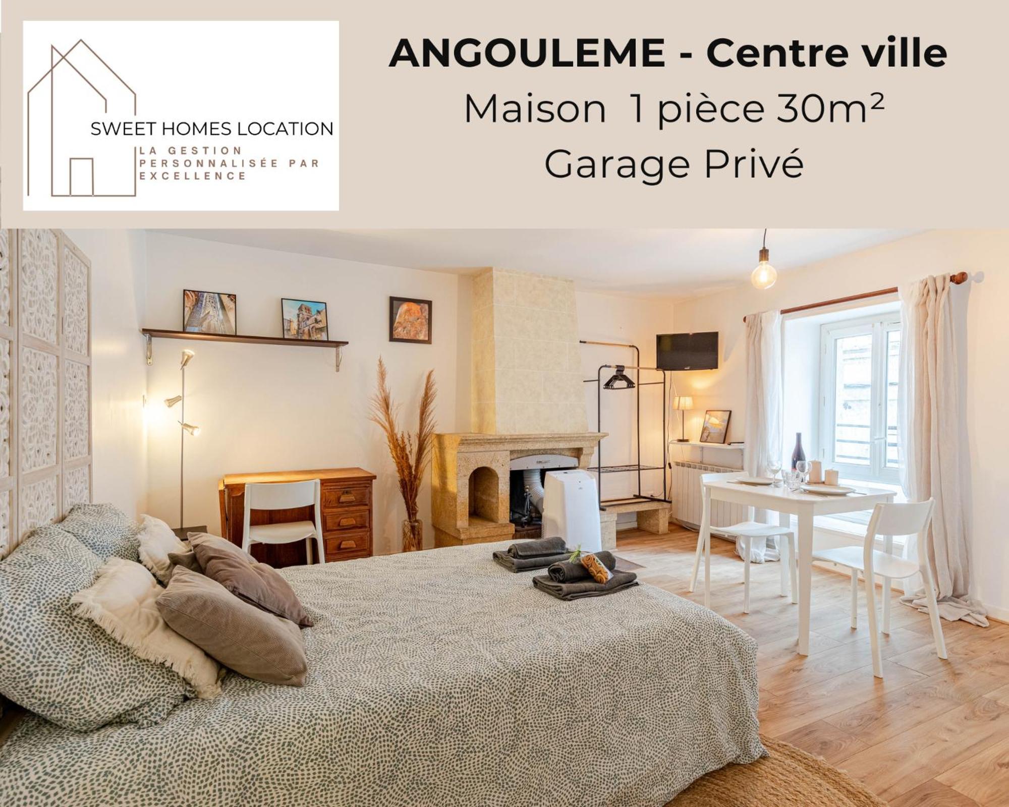 M1 Sweet Homes L Secteur Centre Remparts L Maison 1 Piece Avec Garage Prive - Animaux Acceptes *